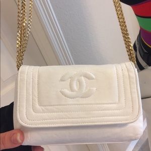 Chanel rare vintage chain bag